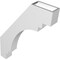 Ekena Millwork 3-in. W x 18-in. D x 24-in. H Pescadero Architectural Grade PVC Knee Brace BRCP03X18X24PEC - alternate 6